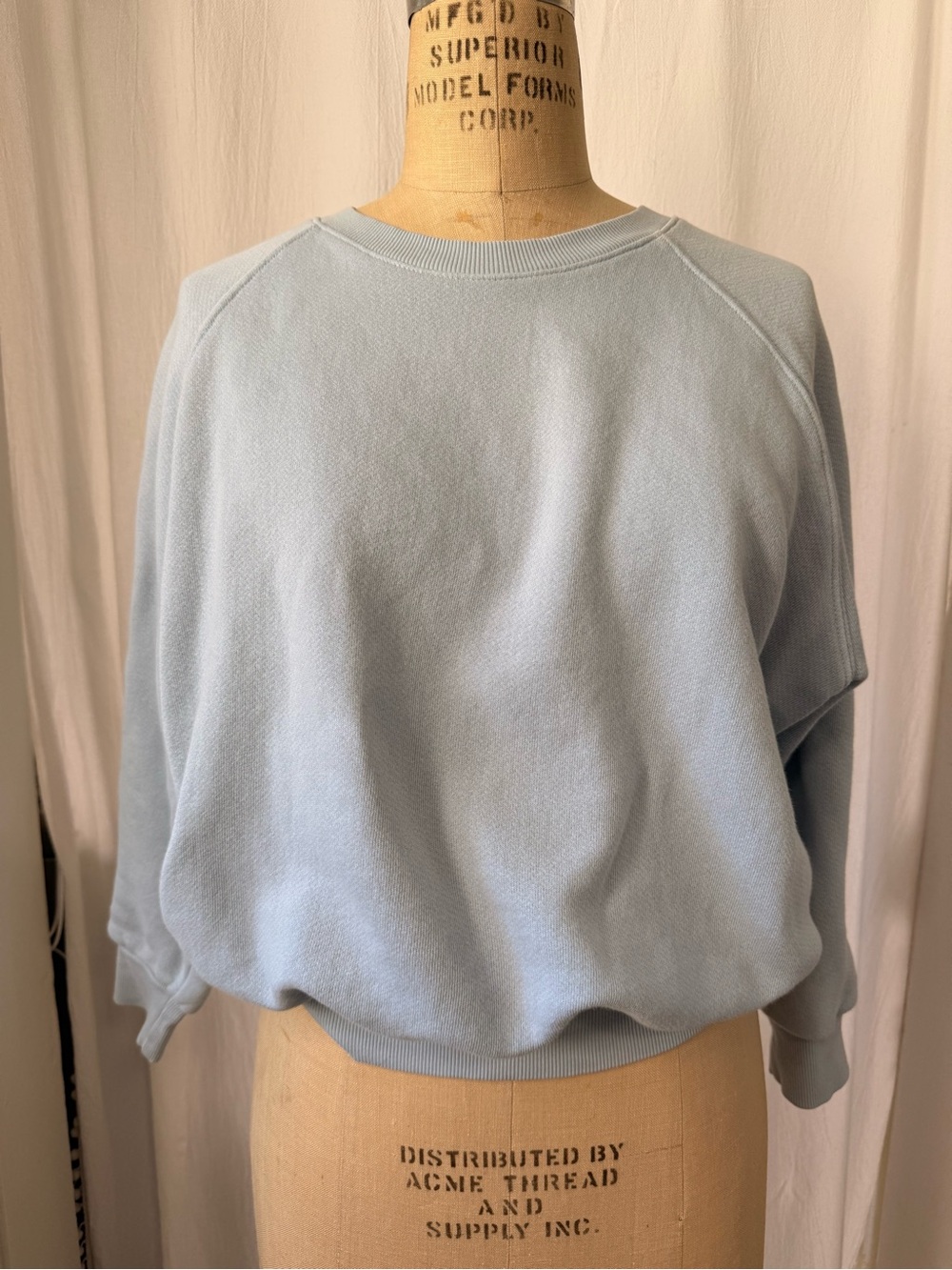 PerfectWhiteTee, 100% Cotton Sweatshirt, sz S